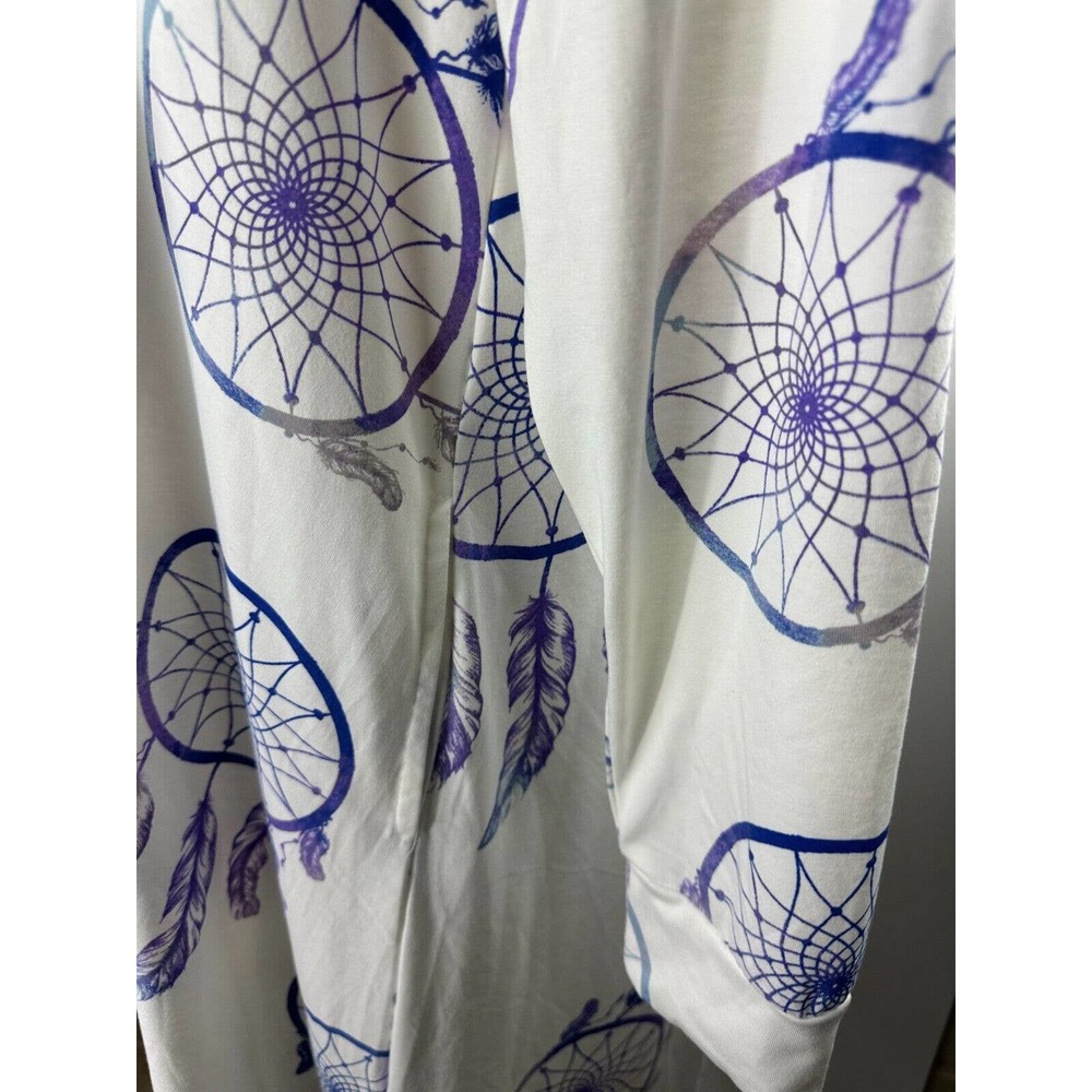 🦄 Lularoe Emily Dress Dream Catcher Stretch Long Sleeve V-neck Plus Size 3XL - Picture 7 of 9